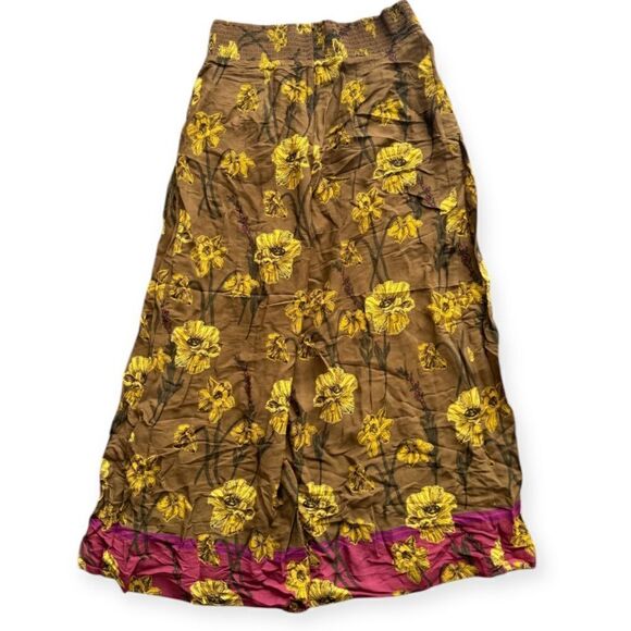 Anthropologie Maeve Terrace Floral Pants size 14 000100 - Picture 6 of 10